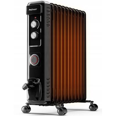 ProBreeze Grzejnik olejowy Pro Breeze 2500 W z 11 żebrami grzewczymi ProBreeze Grzejnik olejowy Pro Breeze 2500 W z 11 żebrami grzewczymi