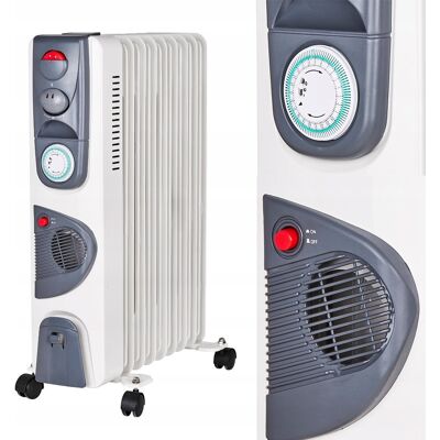 Inny producent Grzejnik olejowy Ravanson 11 żeberkowy 4000W eW Turbo Wieprz Grzewczy Inny producent Grzejnik olejowy Ravanson 11 żeberkowy 4000W eW Turbo Wieprz Grzewczy