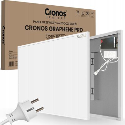 Cronos Heaters GRZEJNIK PODCZERWIEŃ GRAFEN TERMOSTAT WiFi 900W Cronos Heaters GRZEJNIK PODCZERWIEŃ GRAFEN TERMOSTAT WiFi 900W
