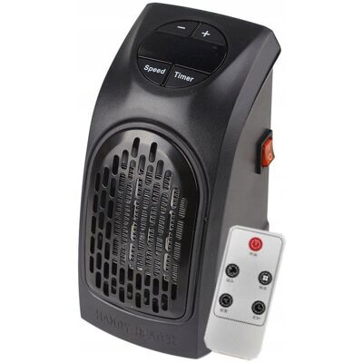Inny producent Grzejnik Ścienny Mini Termowentylator 400W + Pilot Inny producent Grzejnik Ścienny Mini Termowentylator 400W + Pilot