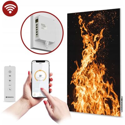 Termofol GRZEJNIK z nadrukiem podczerwień 500W 85x60cm WiFi Termofol GRZEJNIK z nadrukiem podczerwień 500W 85x60cm WiFi