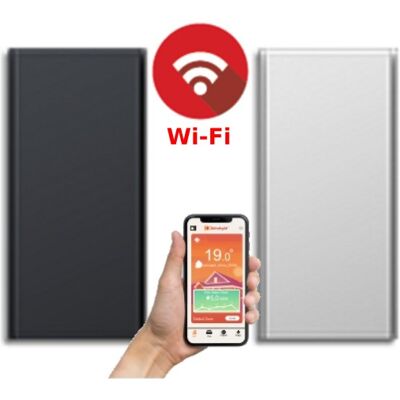 Radialight ICON Wi-Fi Elektryczny Grzejnik - 750W, Biały, Inteligentny Sterownik Radialight ICON Wi-Fi Elektryczny Grzejnik - 750W, Biały, Inteligentny Sterownik