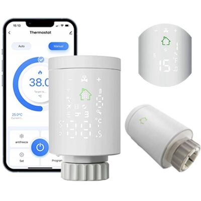 QZT Inteligentna głowica termostatyczna na grzejnik sterownik WIFI TUYA SMART QZT Inteligentna głowica termostatyczna na grzejnik sterownik WIFI TUYA SMART