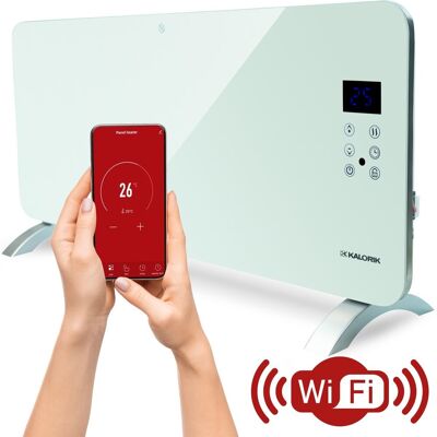 Kalorik, Grzejnik elektryczny szklany, Biały, 2000W CEH, 2000 W Kalorik, Grzejnik elektryczny szklany, Biały, 2000W CEH, 2000 W
