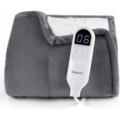 Inny producent Koc Elektryczny Na Łóżko 130X180 Cm 6 Poziomów Regulacji Timer 10H Miękki Inny producent Koc Elektryczny Na Łóżko 130X180 Cm 6 Poziomów Regulacji Timer 10H Miękki