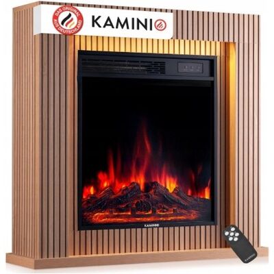 Inny producent Kominek Elektryczny 1800W 3D LED PILOT PŁOMIEŃ 3D OŚWIETLENIE 32CALE Inny producent Kominek Elektryczny 1800W 3D LED PILOT PŁOMIEŃ 3D OŚWIETLENIE 32CALE