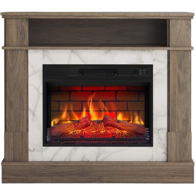 Kominek elektryczny ArtiFlame For Living AF23BS dąb szary z dźwiękiem + pilot Kominek elektryczny ArtiFlame For Living AF23BS dąb szary z dźwiękiem + pilot
