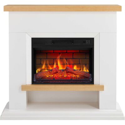 Kominek elektryczny ArtiFlame Shelford AF23BS biały Kominek elektryczny ArtiFlame Shelford AF23BS biały
