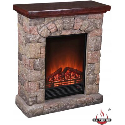 KOMINEK ELEKTRYCZNY EL FUEGO LUGANO 900W/1800W LED Z FUNKCJĄ GRZANIA / BEZ KOMINEK ELEKTRYCZNY EL FUEGO LUGANO 900W/1800W LED Z FUNKCJĄ GRZANIA / BEZ