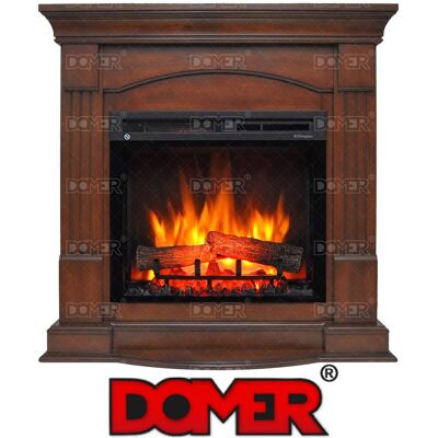 Kominek elektryczny LED Dimplex Milano Orzech Campana Optiflame XHD Kominek elektryczny LED Dimplex Milano Orzech Campana Optiflame XHD