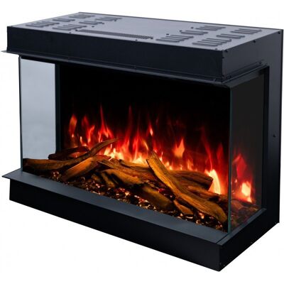Kominek elektryczny LED do zabudowy Superb 3D 100 AFLAMO z dźwiękiem Kominek elektryczny LED do zabudowy Superb 3D 100 AFLAMO z dźwiękiem