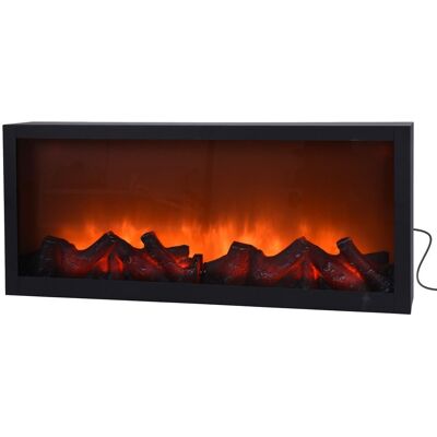 Kominek elektryczny LED HOME STYLING COLLECTION, czarny, 25x57x11 cm Kominek elektryczny LED HOME STYLING COLLECTION, czarny, 25x57x11 cm