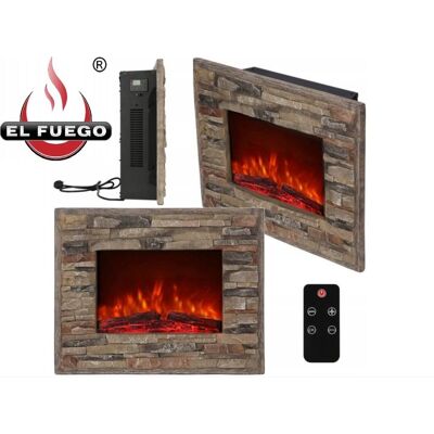 KOMINEK ŚCIENNY ELEKTRYCZNY EL FUEGO FLORENZ 1500W KOMINEK ŚCIENNY ELEKTRYCZNY EL FUEGO FLORENZ 1500W