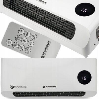 Powermat Kurtyna Powietrzna Grzejnik Ceramiczny 2000W Pilot Powermat Kurtyna Powietrzna Grzejnik Ceramiczny 2000W Pilot