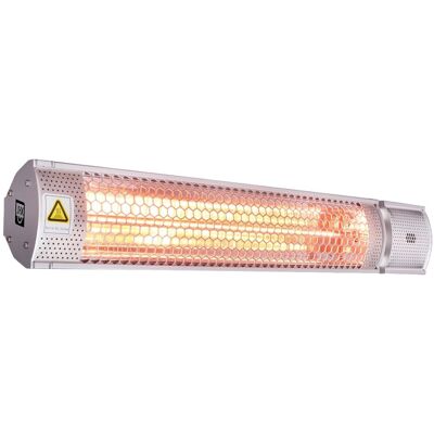 Inny producent Lampa Grzewcza Promiennik Grzejnik Elektryczny Ścienny 2000W Pilot Srebrny Inny producent Lampa Grzewcza Promiennik Grzejnik Elektryczny Ścienny 2000W Pilot Srebrny