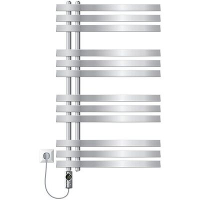 LuxeBath elektryczny grzejnik lazienkowy Iron EM 600x1000 mm chrom z grzalka 600W LuxeBath elektryczny grzejnik lazienkowy Iron EM 600x1000 mm chrom z grzalka 600W