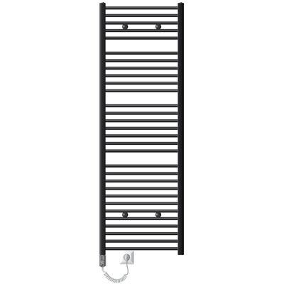 LuxeBath Sahara elektryczny grzejnik łazienkowy 600x1800 mm antracyt proste podłączenie boczne i element grzewczy 1200W termostat i wyświetlacz cyfr.. LuxeBath Sahara elektryczny grzejnik łazienkowy 600x1800 mm antracyt proste podłączenie boczne i element grzewczy 1200W termostat i wyświetlacz cyfr..