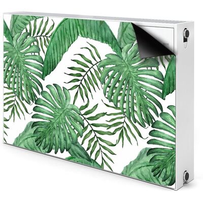 Magnetyczna osłona na grzejnik Liście Palm 90x60, Bluedecor Magnetyczna osłona na grzejnik Liście Palm 90x60, Bluedecor