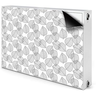 Magnetyczna osłona na grzejnik Liście wzór 90x60, Bluedecor Magnetyczna osłona na grzejnik Liście wzór 90x60, Bluedecor