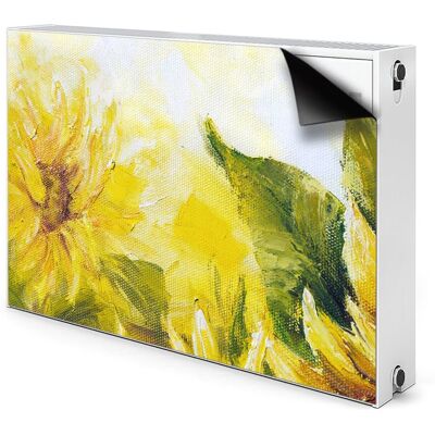 Magnetyczna osłona na grzejnik Słoneczniki 90x60, Bluedecor Magnetyczna osłona na grzejnik Słoneczniki 90x60, Bluedecor