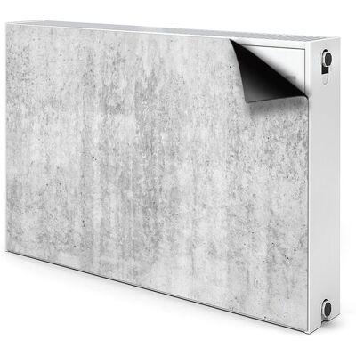 Magnetyczna osłona na grzejnik Szary beton 90x60, Bluedecor Magnetyczna osłona na grzejnik Szary beton 90x60, Bluedecor