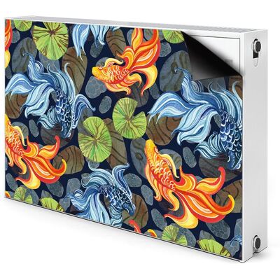 Magnetyczna osłona na grzejnik Złote rybki 90x60, Bluedecor Magnetyczna osłona na grzejnik Złote rybki 90x60, Bluedecor