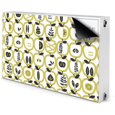 Maskownica magnes na grzejnik Jabłka wzór 100x60, Bluedecor Maskownica magnes na grzejnik Jabłka wzór 100x60, Bluedecor