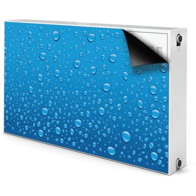 Maskownica magnes na grzejnik Krople wody 100x60, Bluedecor Maskownica magnes na grzejnik Krople wody 100x60, Bluedecor
