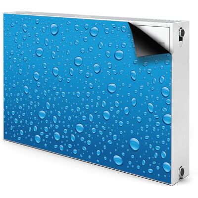 Bluedecor - Maskownica magnes na grzejnik Krople wody 90x60 Bluedecor - Maskownica magnes na grzejnik Krople wody 90x60