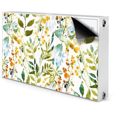 Maskownica magnes na grzejnik Kwiaty Boho 100x60, Bluedecor Maskownica magnes na grzejnik Kwiaty Boho 100x60, Bluedecor