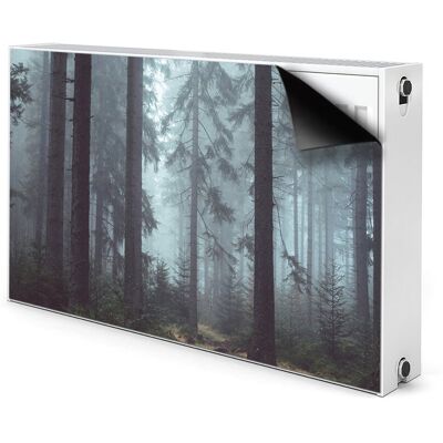 Maskownica magnes na grzejnik Mglisty Las 100x60, Bluedecor Maskownica magnes na grzejnik Mglisty Las 100x60, Bluedecor