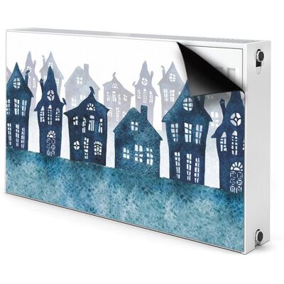 Maskownica magnes na grzejnik Miasto nocą 100x60, Bluedecor Maskownica magnes na grzejnik Miasto nocą 100x60, Bluedecor