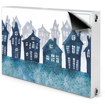 Maskownica magnes na grzejnik Miasto nocą 90x60, Bluedecor Maskownica magnes na grzejnik Miasto nocą 90x60, Bluedecor