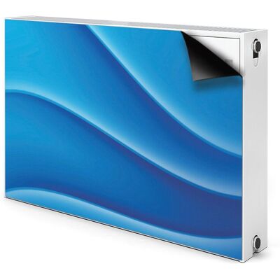 Bluedecor - Abstrakcja - Niebieski - 90x60 - Pokrywa kaloryfera Bluedecor - Abstrakcja - Niebieski - 90x60 - Pokrywa kaloryfera