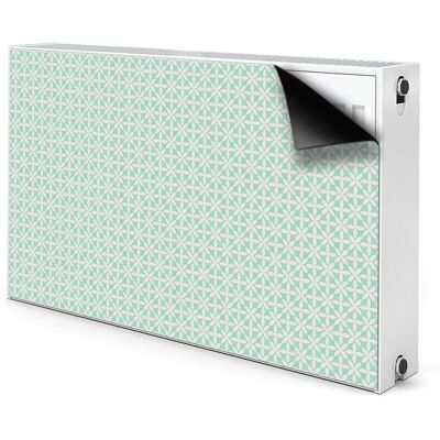 Maskownica na grzejnik Biało niebieski wzór 100x60, Bluedecor Maskownica na grzejnik Biało niebieski wzór 100x60, Bluedecor