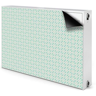 Maskownica na grzejnik Biało niebieski wzór 90x60, Bluedecor Maskownica na grzejnik Biało niebieski wzór 90x60, Bluedecor