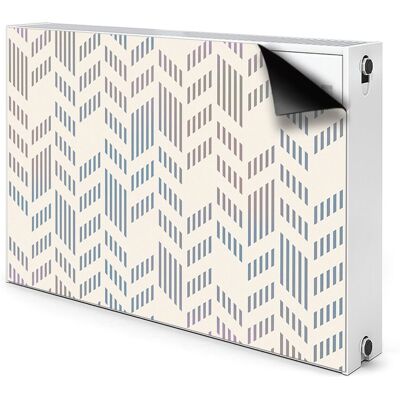 Maskownica na grzejnik Geometryczna jodełka 90x60, Bluedecor Maskownica na grzejnik Geometryczna jodełka 90x60, Bluedecor
