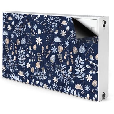 Bluedecor Skandynawskie liście 100x60 - osłona kaloryfera Bluedecor Skandynawskie liście 100x60 - osłona kaloryfera