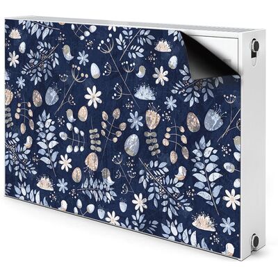 Maskownica na grzejnik Skandynawskie liście 90x60, Bluedecor Maskownica na grzejnik Skandynawskie liście 90x60, Bluedecor
