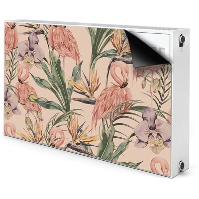 Maskownica ozdobna na grzejnik Flamingi 100x60 cm, Bluedecor Maskownica ozdobna na grzejnik Flamingi 100x60 cm, Bluedecor