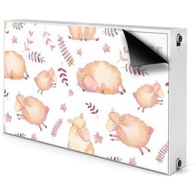 Maskownica ozdobna na grzejnik Owieczki 100x60 cm, Bluedecor Maskownica ozdobna na grzejnik Owieczki 100x60 cm, Bluedecor