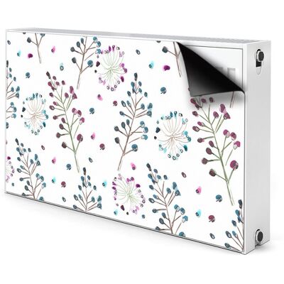 Mata magnetyczna na grzejnik Kwiatowy motyw 100x60, Bluedecor Mata magnetyczna na grzejnik Kwiatowy motyw 100x60, Bluedecor
