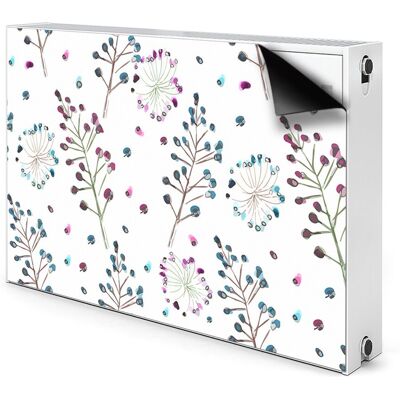 Mata magnetyczna na grzejnik Kwiatowy motyw 90x60, Bluedecor Mata magnetyczna na grzejnik Kwiatowy motyw 90x60, Bluedecor