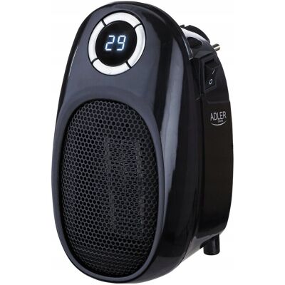 Adler MINI GRZEJNIK ELEKTRYCZNY FARELKA TERMOWENTYLATOR OGRZEWACZ TIMER REGULACJA Adler MINI GRZEJNIK ELEKTRYCZNY FARELKA TERMOWENTYLATOR OGRZEWACZ TIMER REGULACJA