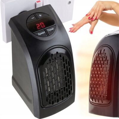 Rabino MINI GRZEJNIK ELEKTRYCZNY TERMOWENTYLATOR DOMOWY Farelka 400W MAŁY POBÓR Rabino MINI GRZEJNIK ELEKTRYCZNY TERMOWENTYLATOR DOMOWY Farelka 400W MAŁY POBÓR
