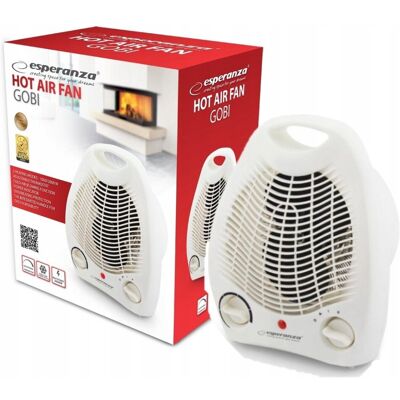 Esperanza MOCNY GRZEJNIK ELEKTRYCZNY FARELKA 2000W TERMOWENTYLATOR OGRZEWACZ PIECYK Esperanza MOCNY GRZEJNIK ELEKTRYCZNY FARELKA 2000W TERMOWENTYLATOR OGRZEWACZ PIECYK