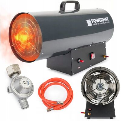 Nagrzewnica Dmuchawa Gazowa Reduktor Zestaw 65kw Powermat Pm-Nag-65gn Piec Nagrzewnica Dmuchawa Gazowa Reduktor Zestaw 65kw Powermat Pm-Nag-65gn Piec