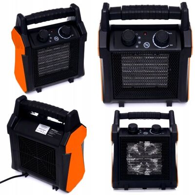 KRAFT&DELE Nagrzewnica Elektryczna Dmuchawa Farelka 3,5Kw230V KRAFT&DELE Nagrzewnica Elektryczna Dmuchawa Farelka 3,5Kw230V
