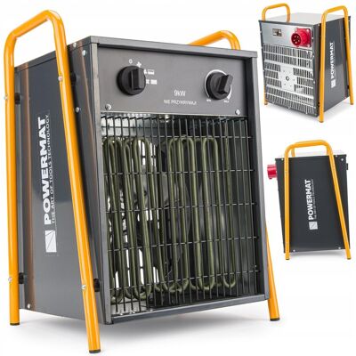 Powermat Nagrzewnica Elektryczna Dmuchawa Farelka 9kw 400v Powermat Nagrzewnica Elektryczna Dmuchawa Farelka 9kw 400v