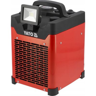 NAGRZEWNICA ELEKTRYCZNA YATO 3.3KW 3 POZIOMY MOCY Z TERMOSTATEM LAMPA LED NAGRZEWNICA ELEKTRYCZNA YATO 3.3KW 3 POZIOMY MOCY Z TERMOSTATEM LAMPA LED